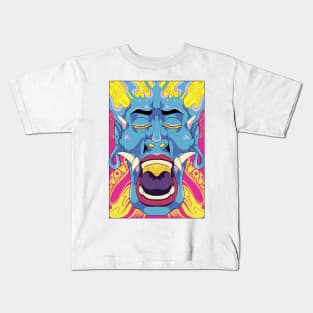 Facial Expressions Kids T-Shirt